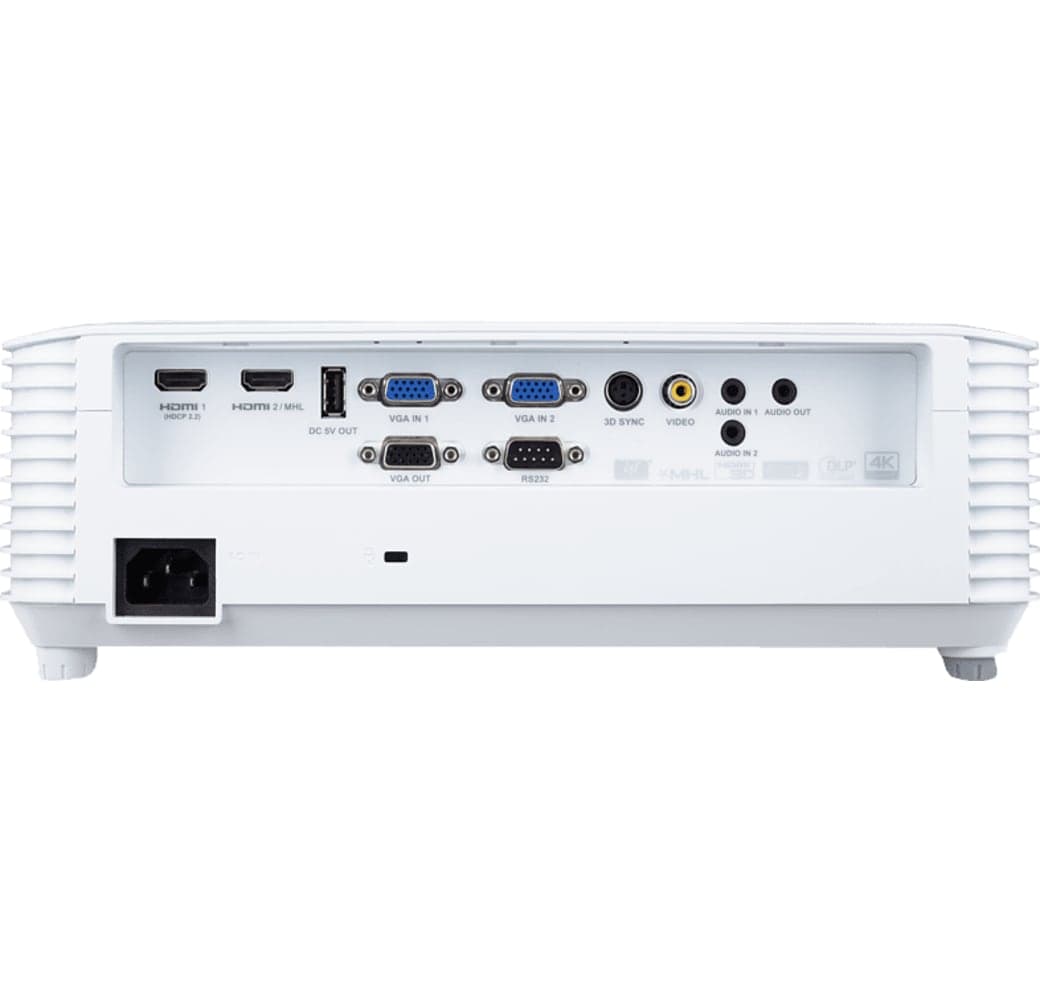Weiß Acer V6520 Beamer - Full HD.4
