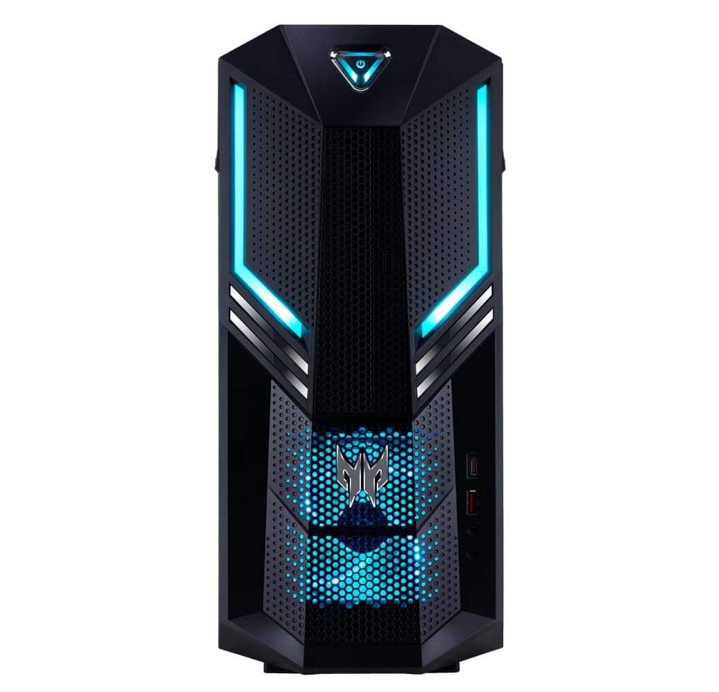 Schwarz Acer Predator Orion 3000 PO3-600 Gaming Desktop - Intel® Core™ i5-9400F - 16GB - 256GB SSD + 1TB HDD - NVIDIA® GeForce® GTX™ 1660 Ti.1