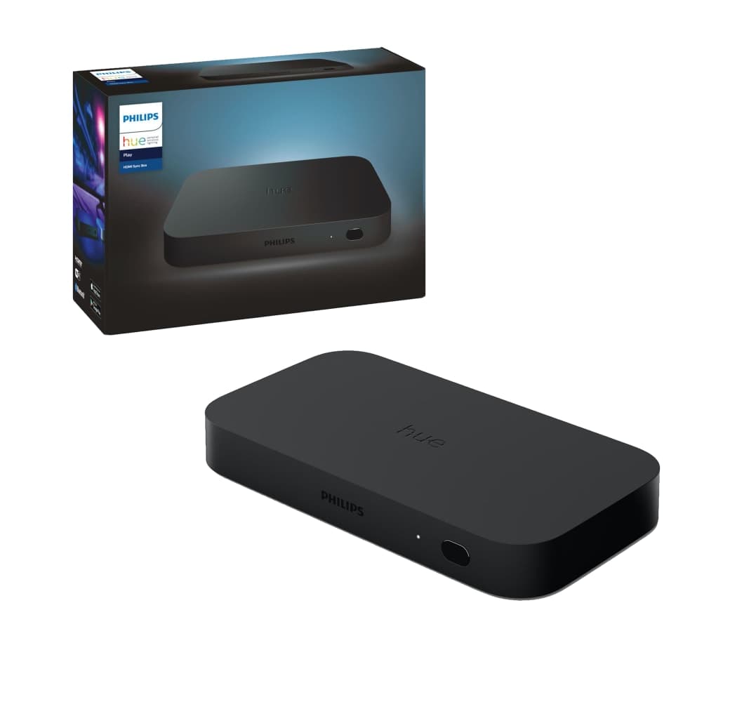 Schwarz Philips Hue Play HDMI Sync Box.1