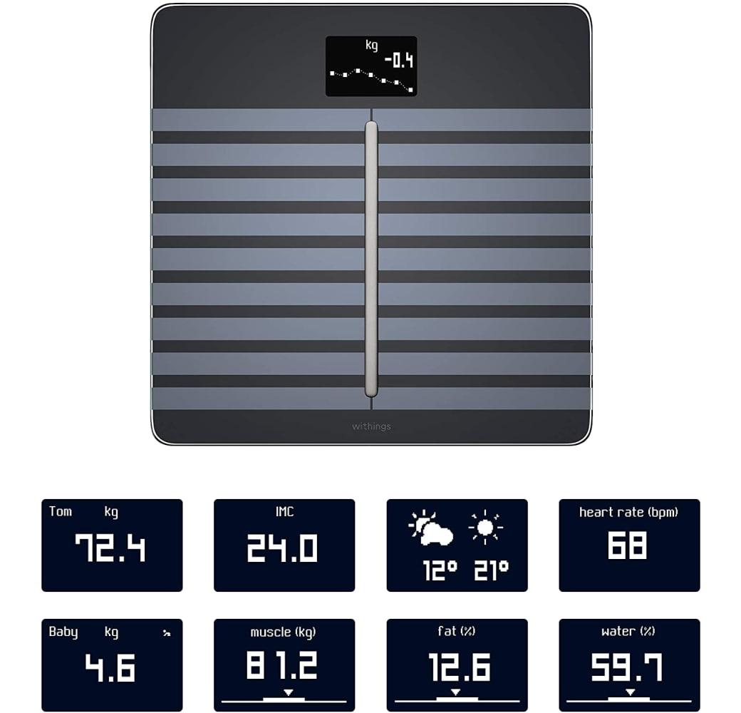 Gris Withings Body Cardio.3