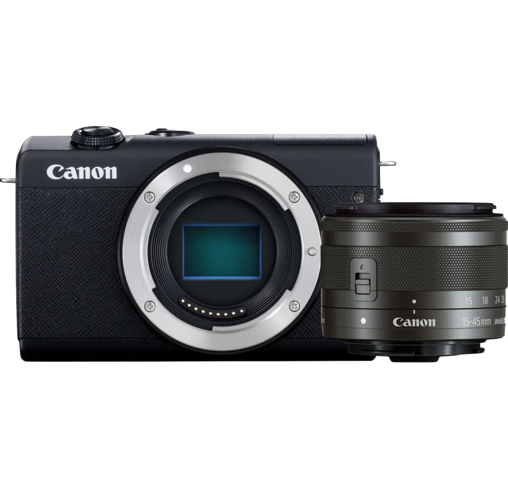 Schwarz Canon EOS M200 Kit (EF-M 15 - 45mm Lens).3