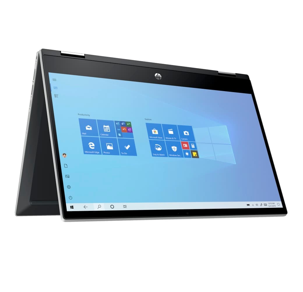 Natural Silver HP Pavilion x360 14-dw0231ng 2in1 - Intel® Core™ i5-1035G1 - 8GB - 256GB PCIe - Intel® UHD Graphics.1
