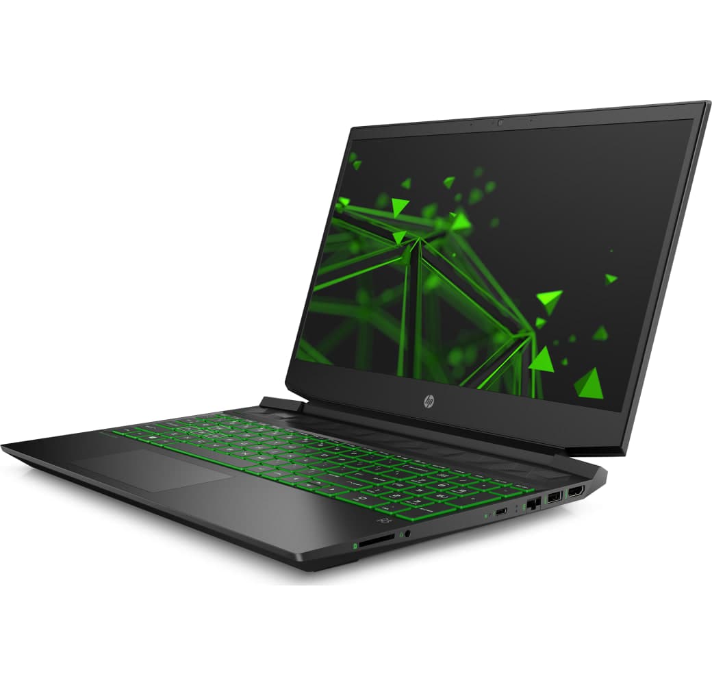 Shadow Black / Acid Green HP Pavilion Gaming 15-ec1216ng - Gaming Laptop - AMD Ryzen™ 7 4800H - 16GB - 512GB PCIe - NVIDIA® GeForce® GTX™ 1650 Ti.2