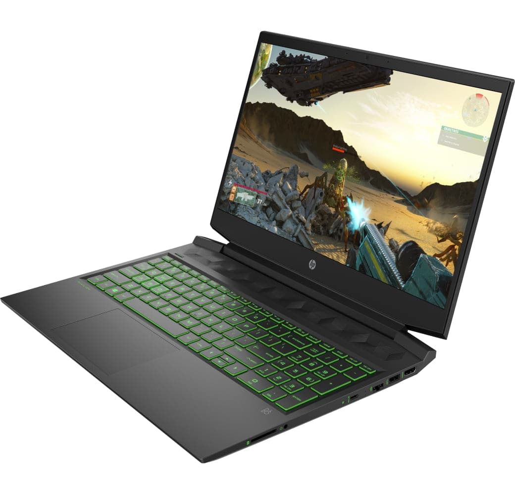 Shadow Black / Acid Green HP Pavilion Gaming 16-a0262ng - Gaming Notebook - Intel® Core™ i7-10750H - 16GB - 512GB PCIe - NVIDIA® GeForce® GTX™ 1650 Ti.2