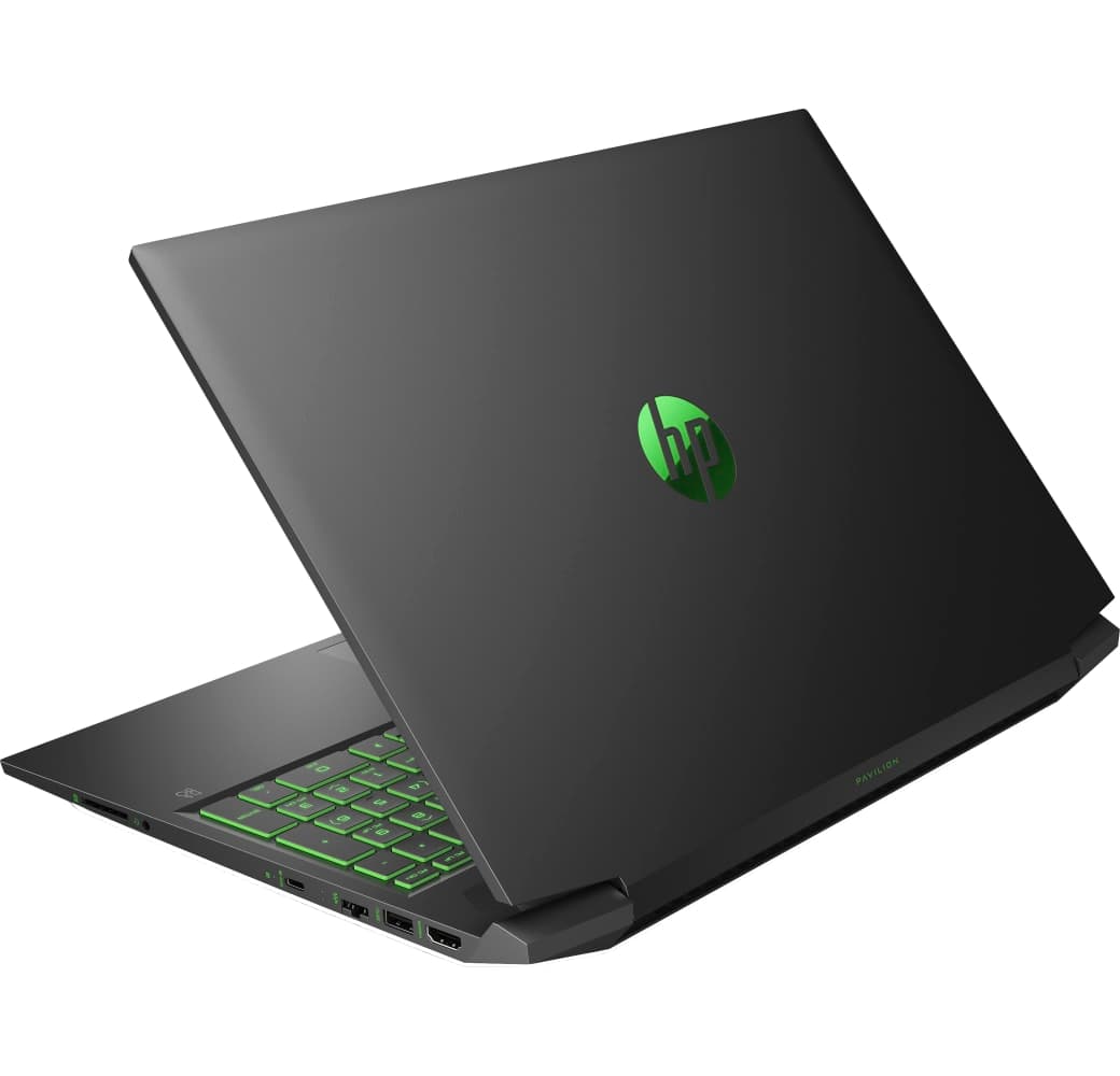 Shadow Black / Acid Green HP Pavilion Gaming 16-a0262ng - Gaming Notebook - Intel® Core™ i7-10750H - 16GB - 512GB PCIe - NVIDIA® GeForce® GTX™ 1650 Ti.3