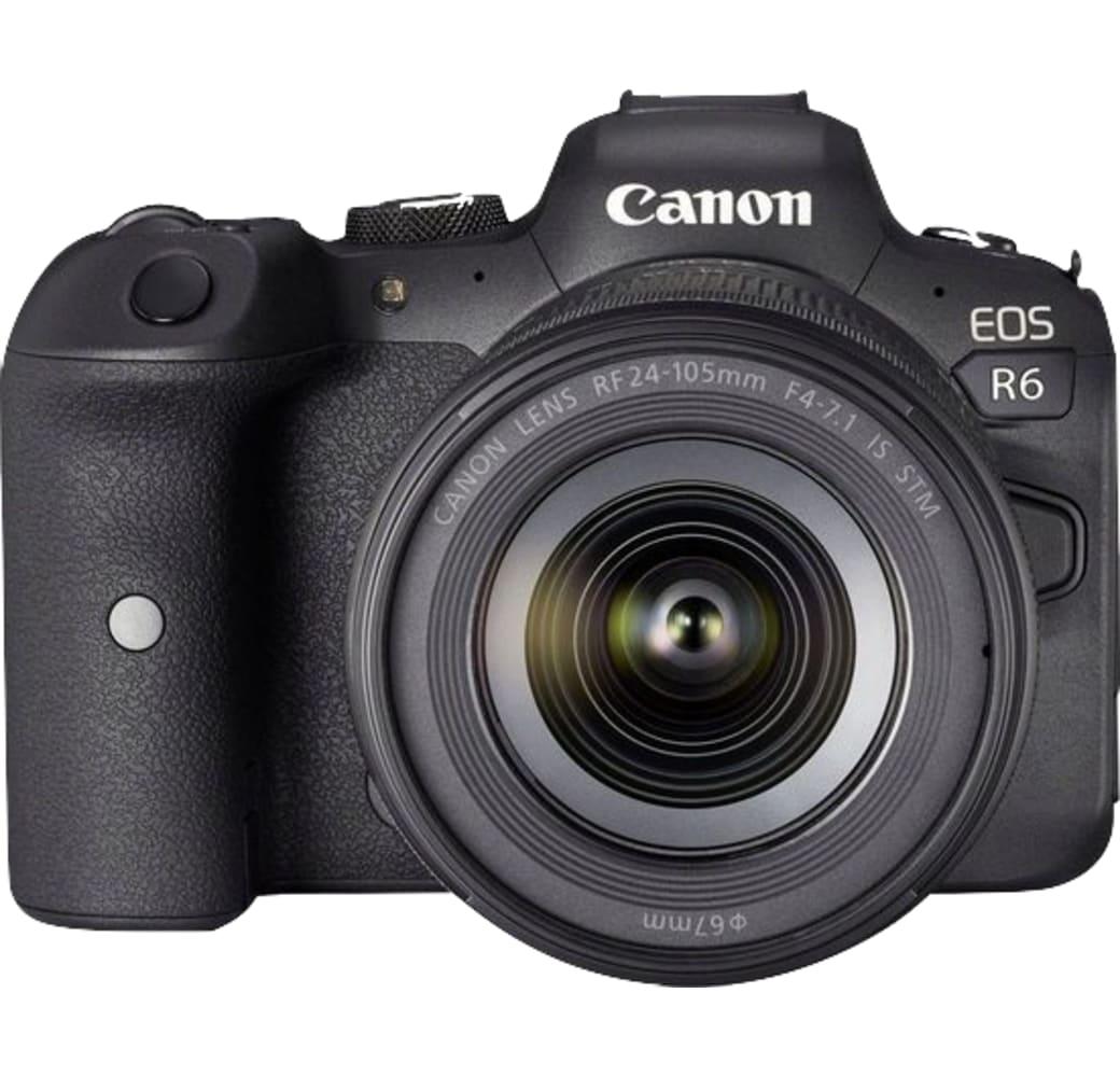 Black Canon EOS R6 Camera Kit with RF 24-105mm f/4-7.1 IS STM Lens.2