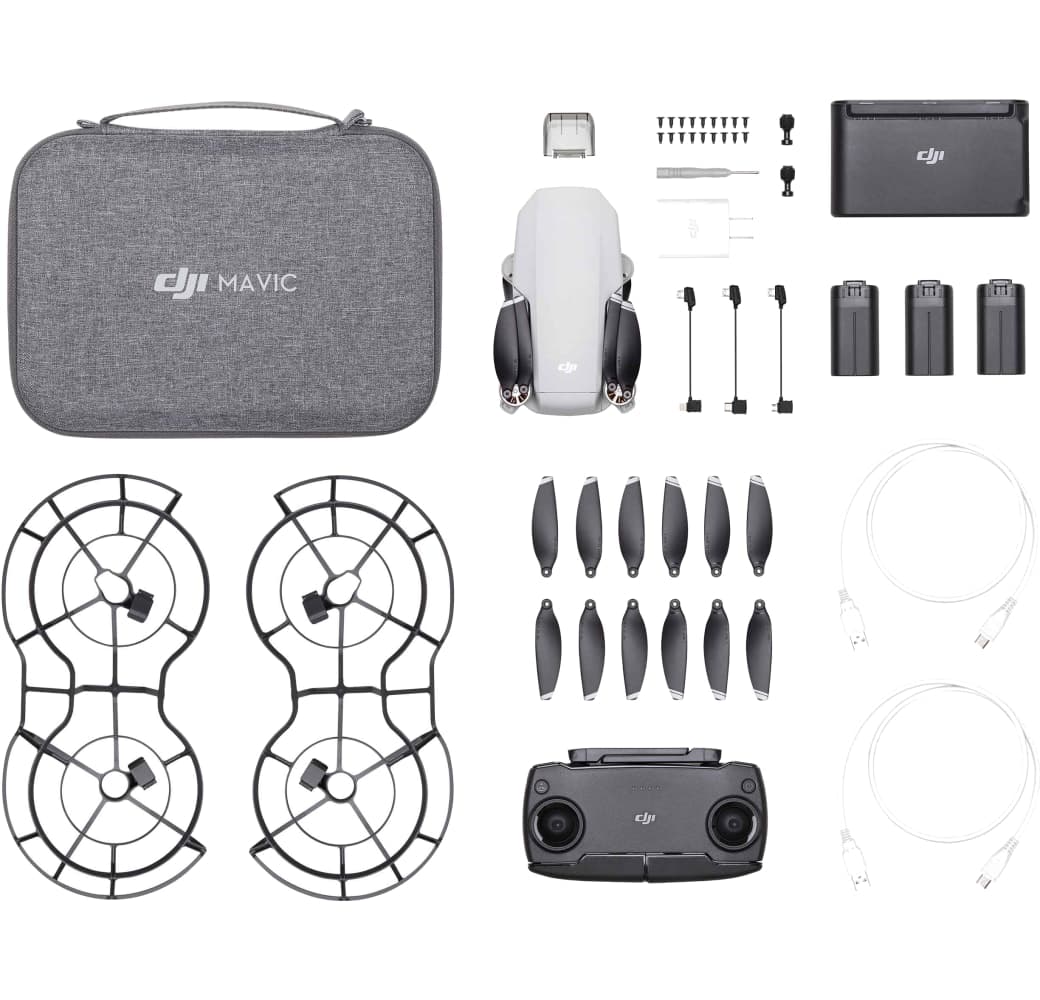 Weiß DJI Mavic Mini Fly More Combo Drone.4