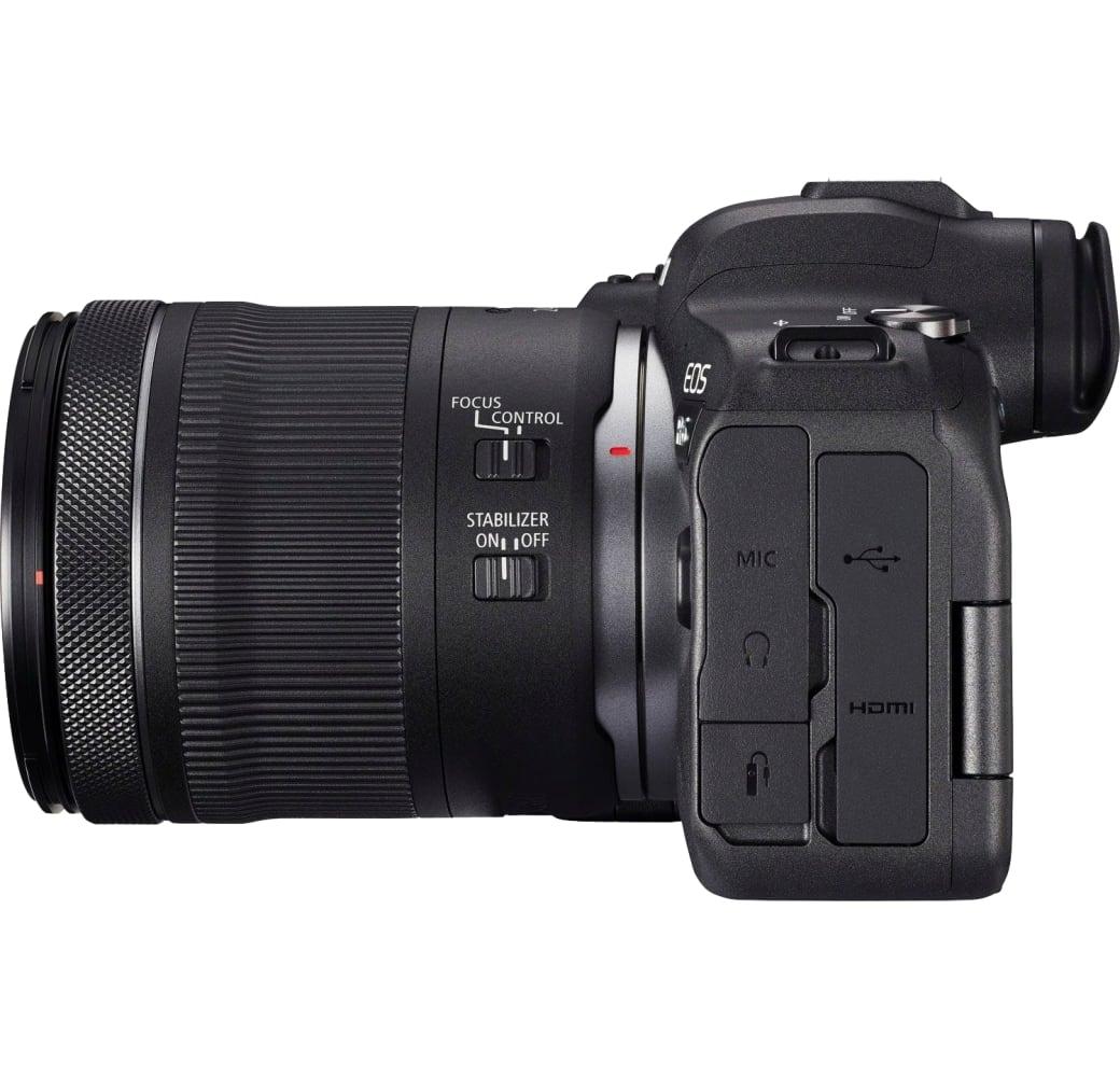 Black Canon EOS R6 Camera Kit with RF 24-105mm f/4-7.1 IS STM Lens.4