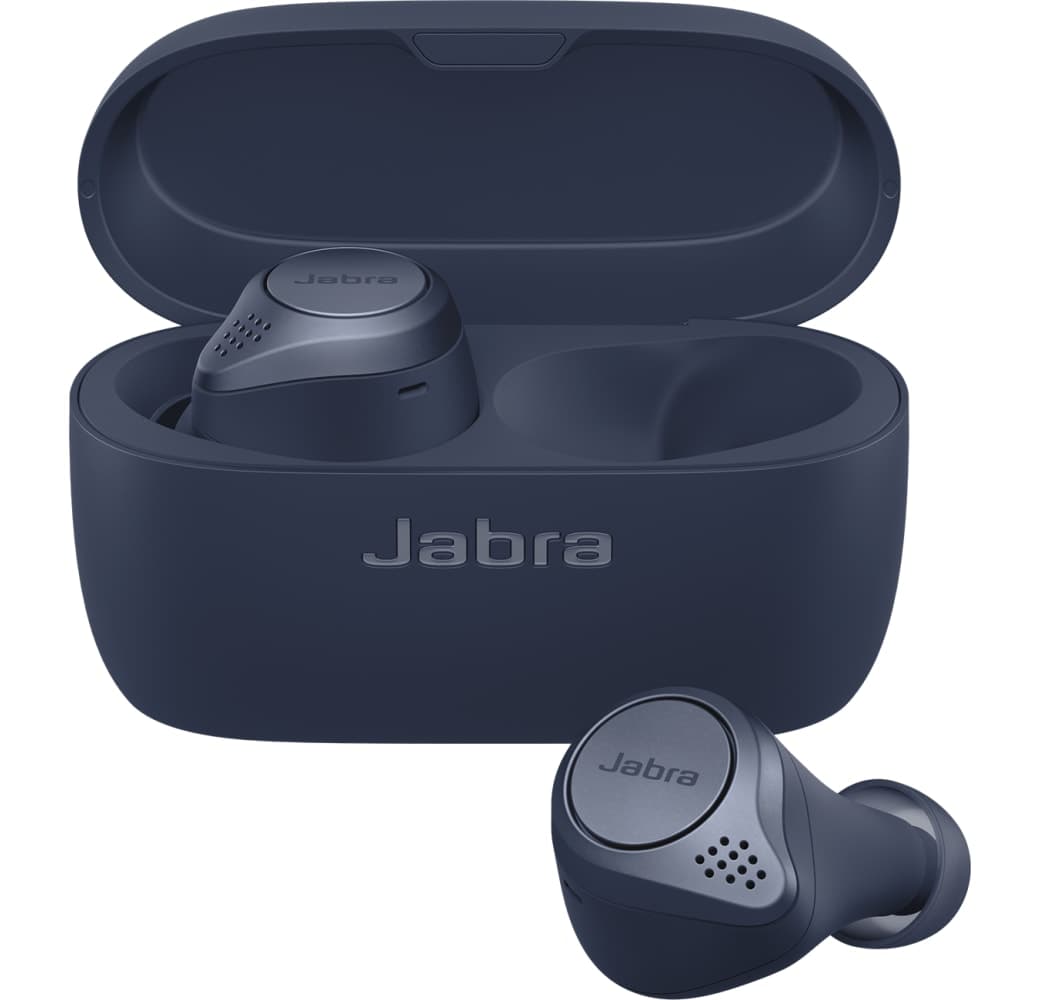 Navy blue Jabra Elite Active 75t In-ear Bluetooth Headphones.1