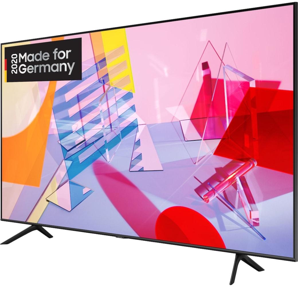 Black Samsung TV 65" Q60T.2