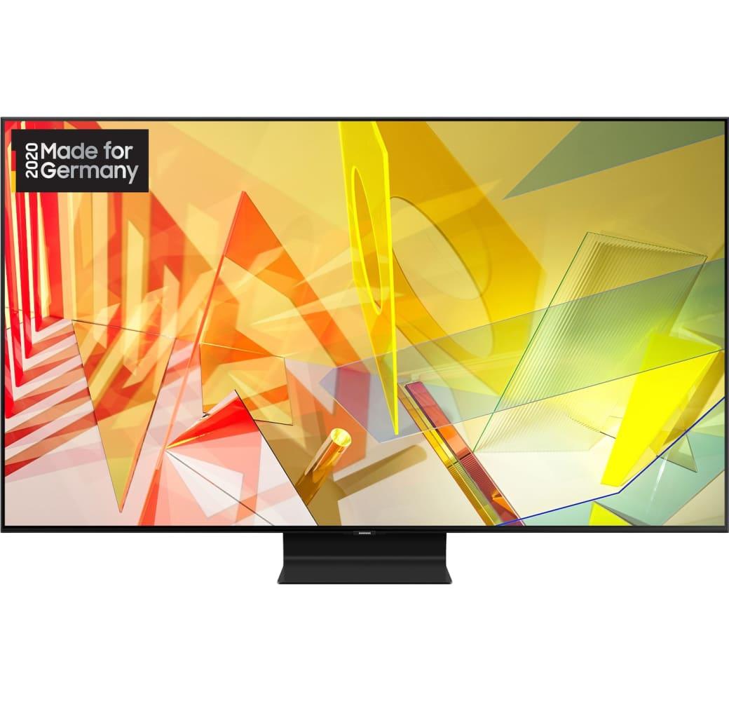 Black Samsung TV 55" Q90T.1