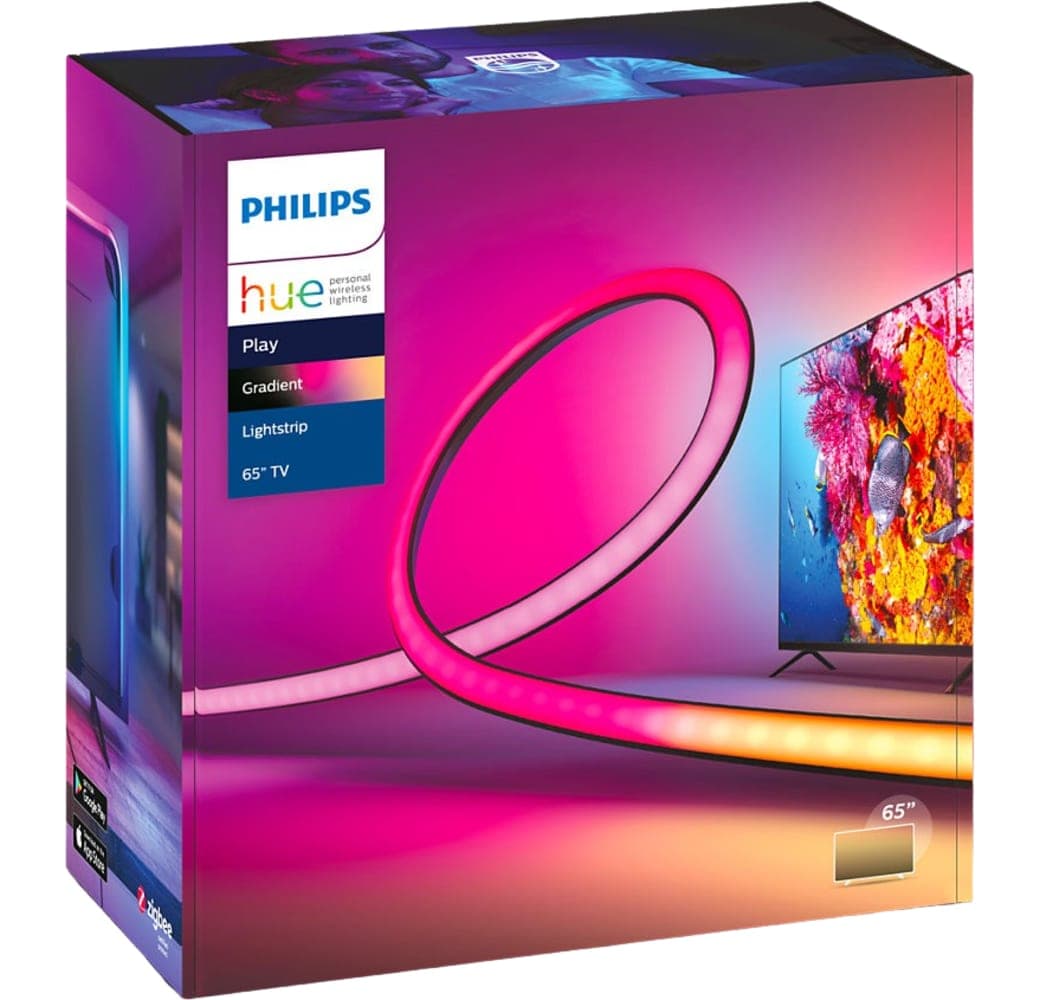 Black Philips Hue Play Gradient Lightstrip (65-inch).2