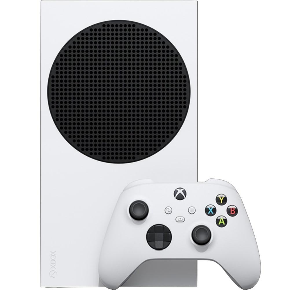 White Microsoft Xbox Series S.1