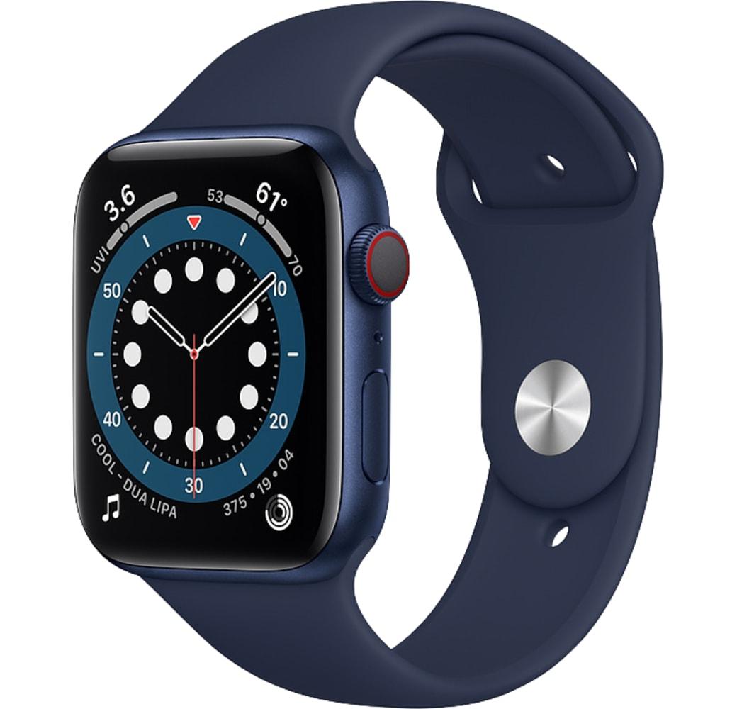 Dunkle Marine Apple Watch Series 6 GPS + Cellular, Aluminiumgehäuse, 40 mm.1