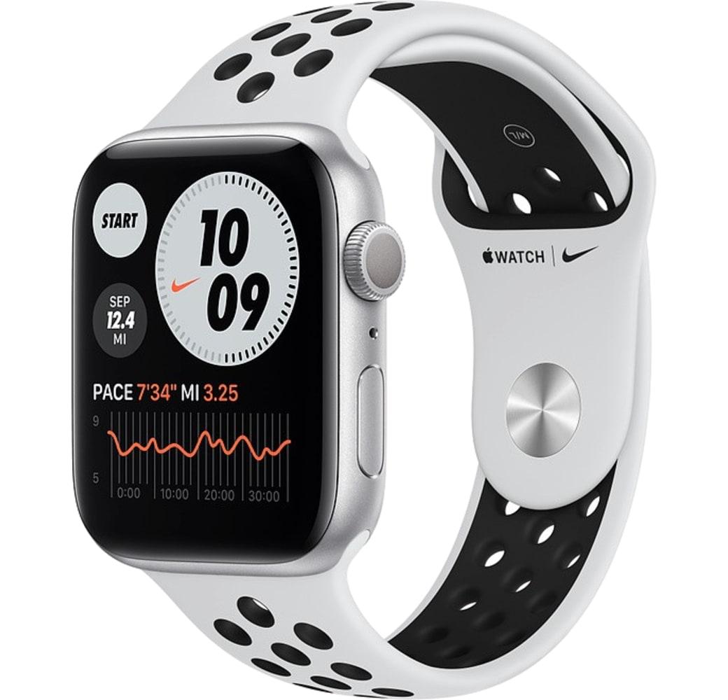 Platinum/black Apple Watch Nike Series 6 GPS, Aluminium case, 40mm.1