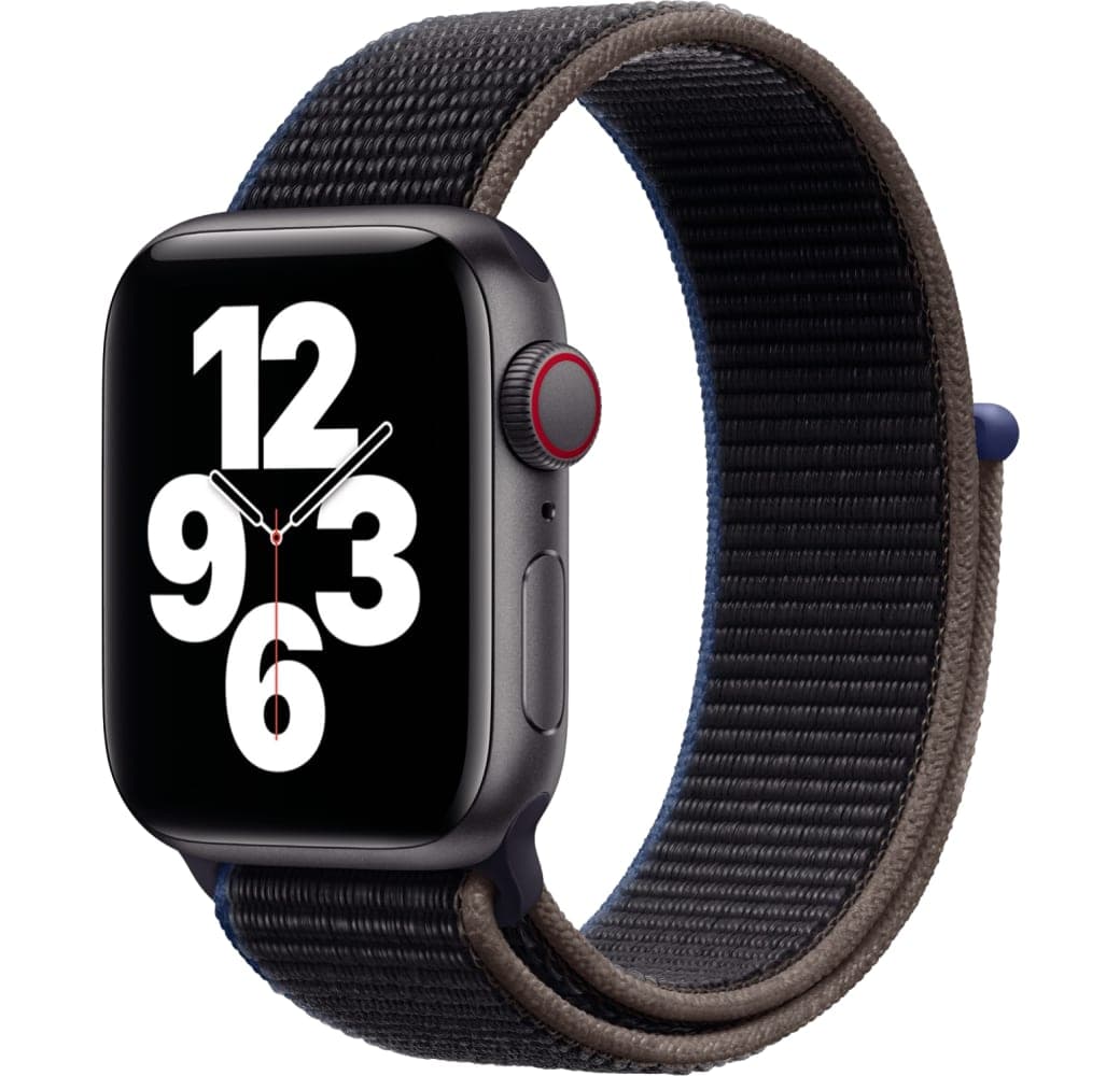 Charcoal gray Apple Watch SE GPS + Cellular, Aluminium case, 40mm.1