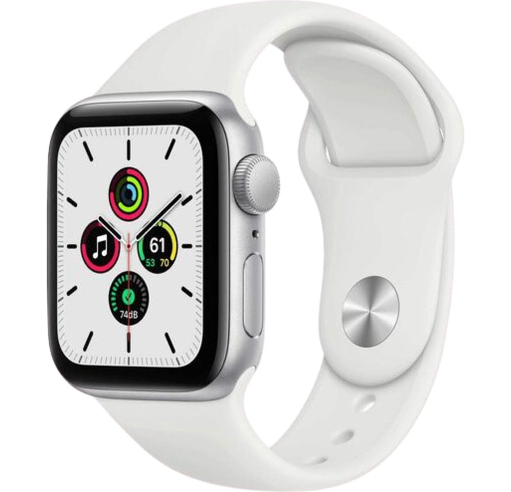 Blanco Apple Watch SE GPS + Cellular, caja de Aluminio, 44 mm.1
