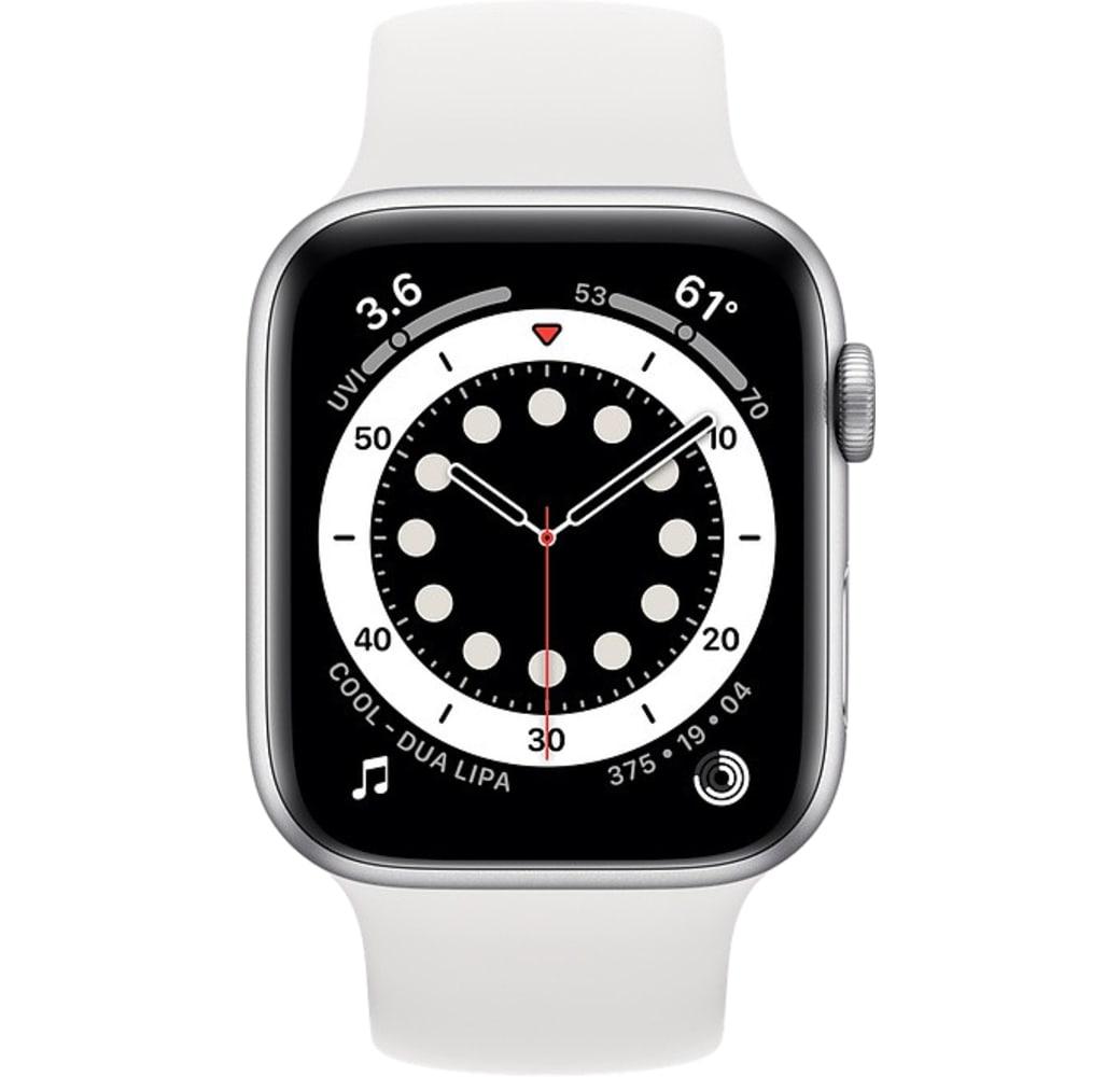 White Apple Watch Series 6 GPS, Aluminium case, 40mm.2