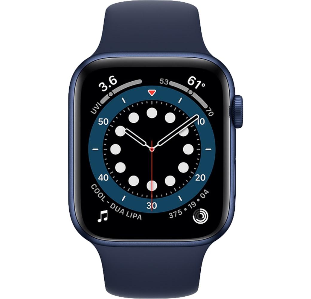 Dunkle Marine Apple Watch Series 6 GPS + Cellular, Aluminiumgehäuse, 40 mm.2
