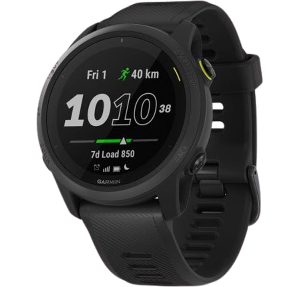 Schwarz Garmin Forerunner 745 Smartwatch, Fiber reinforced polymer case, 44mm.1