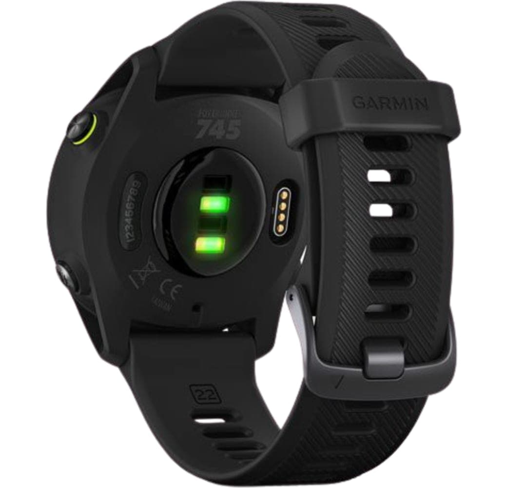 Schwarz Garmin Forerunner 745 Smartwatch, Fiber reinforced polymer case, 44mm.4