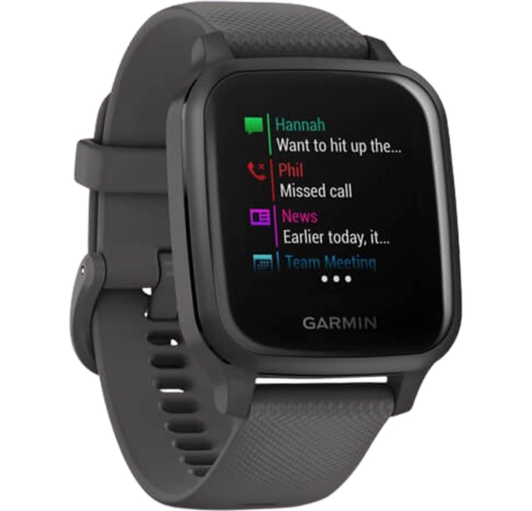 Grau Garmin Venu Sq Smartwatch, Fiber reinforced polymer case, 40mm.2