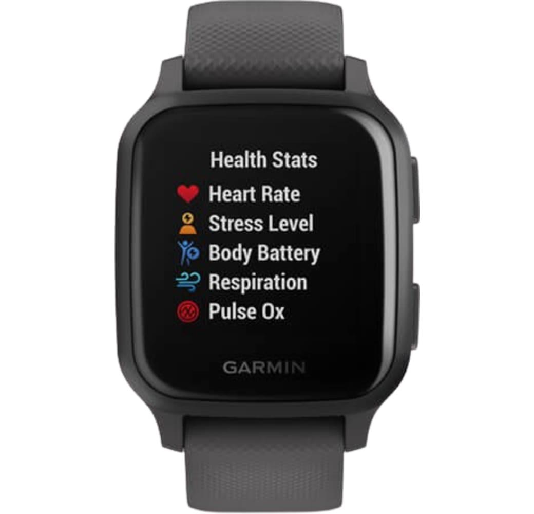 Grau Garmin Venu Sq Smartwatch, Fiber reinforced polymer case, 40mm.3