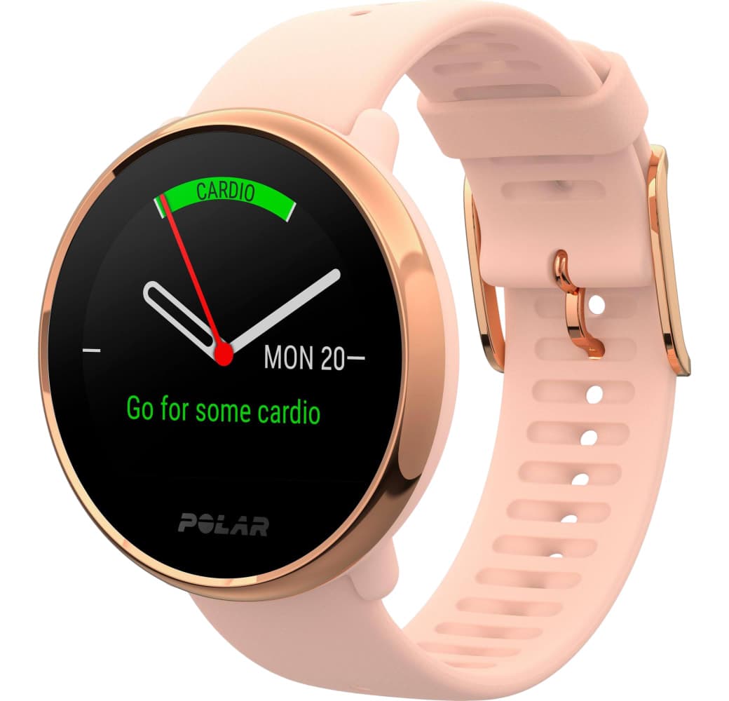 Pink & rose gold Polar Ignite S Smartwatch, Reinforced polymer case, 43mm.1