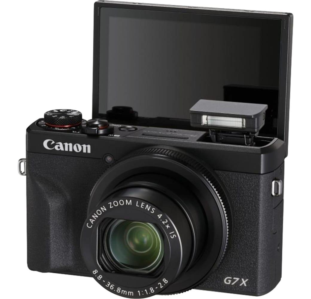 Schwarz Canon PowerShot G7X Mark III, Kompaktkamera.5