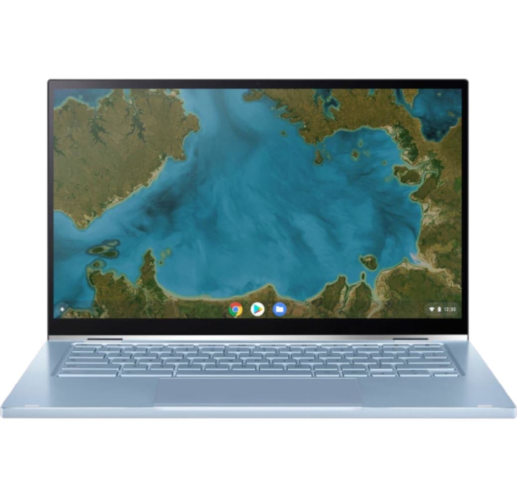 Silber Asus Chromebook Flip.2