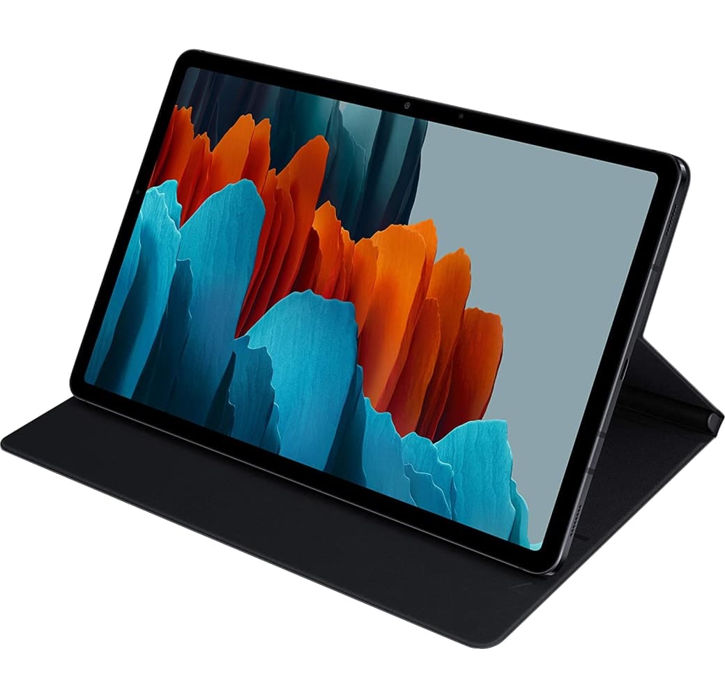 Schwarz Samsung Book Cover for Galaxy Tab S7.1
