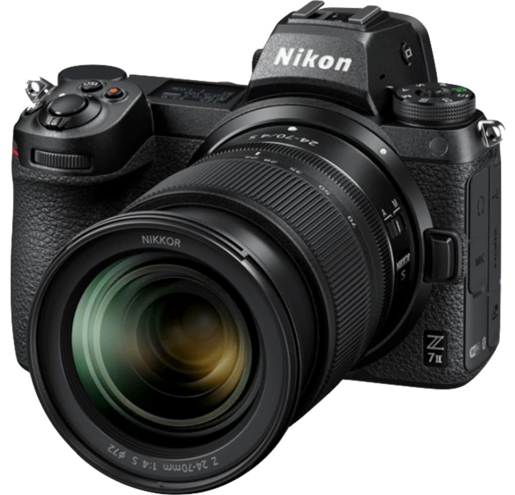 Black Nikon Z7 II Camera Kit with NIKKOR Z 24-70 mm f/4 S Lens.1
