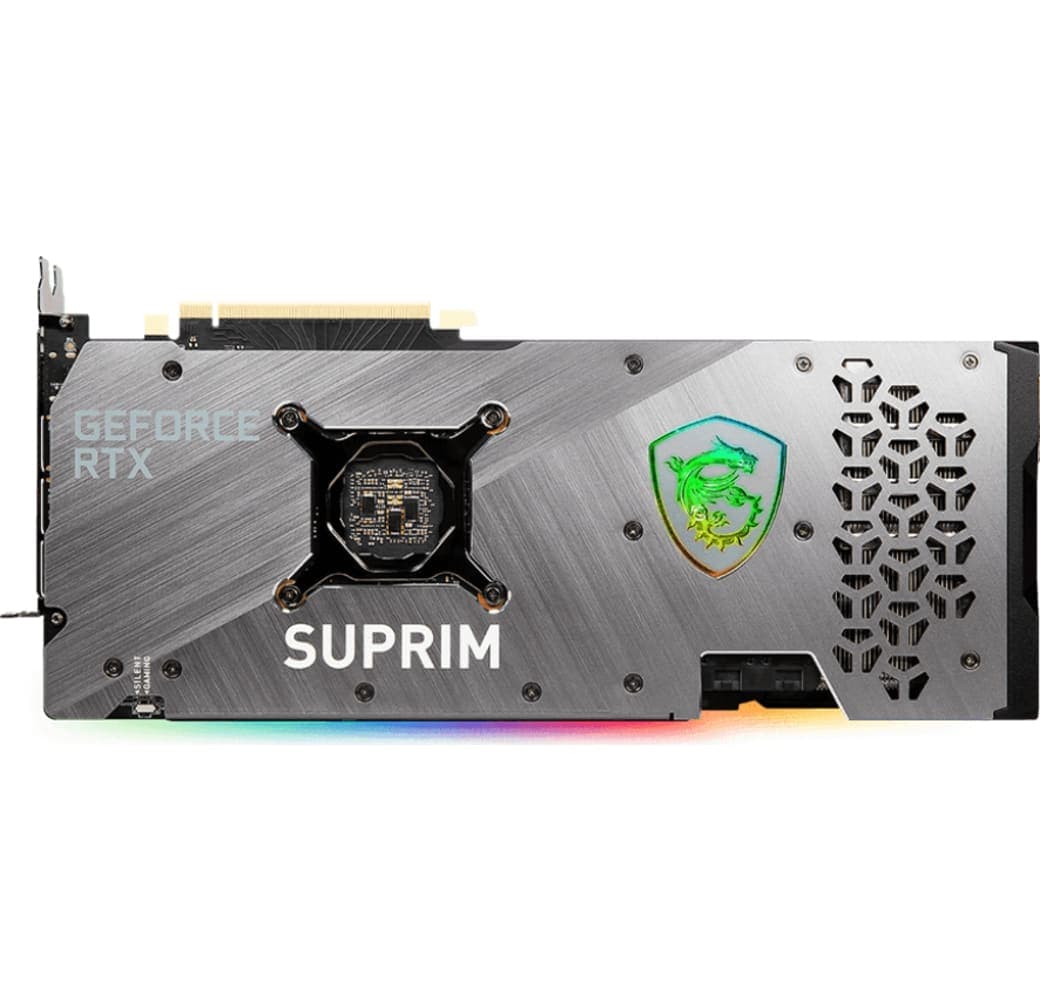Schwarz MSI GeForce RTX 3070 SUPRIM Grafikkarte.3