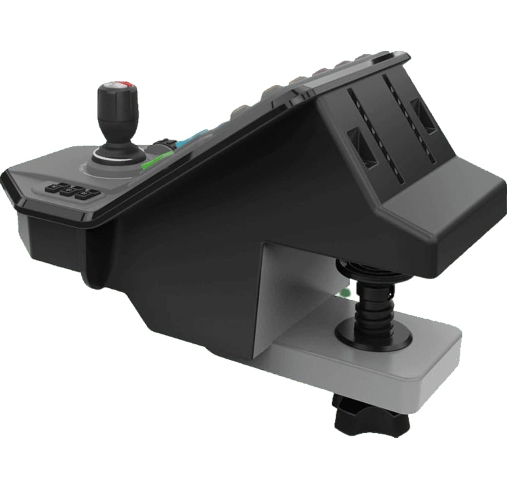 Schwarz Logitech Saitek G Landwirtschafts-Simulator-Systemsteuerung.2