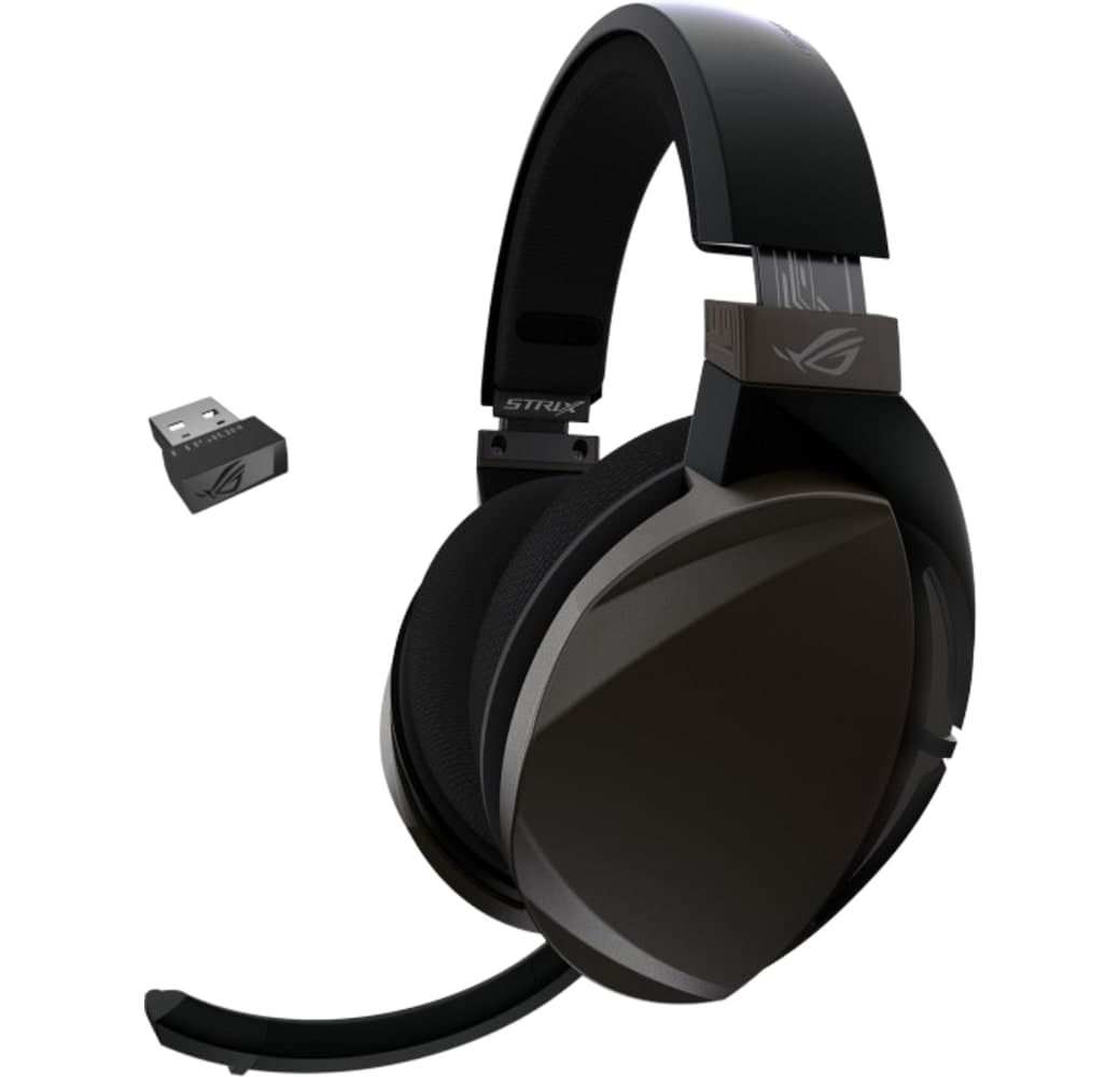 Schwarz Asus ROG Strix Fusion kabellose Over-Ear-Gaming-Kopfhörer.1
