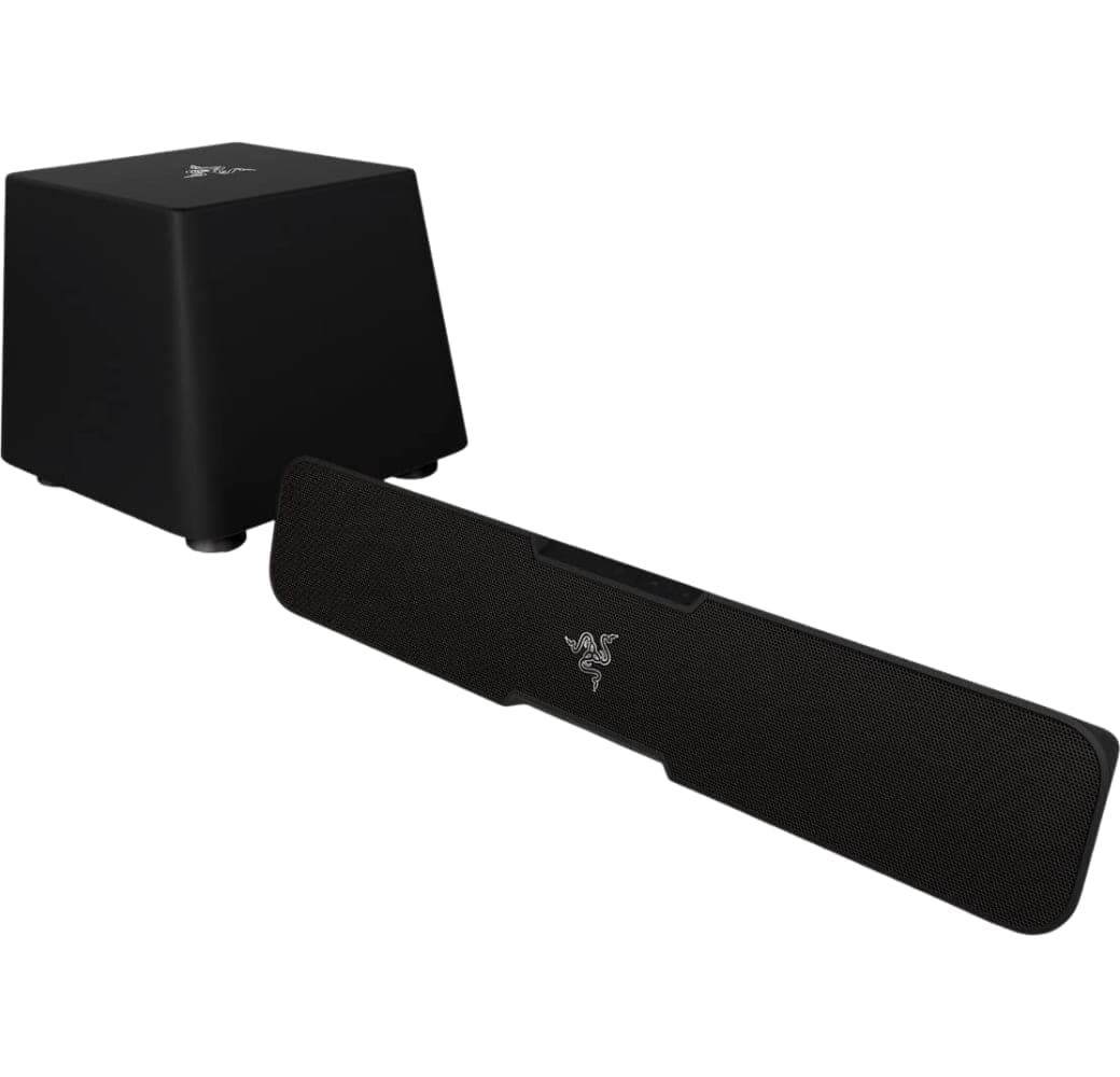 Schwarz Razer Leviathan Gaming-Lautsprecher.2