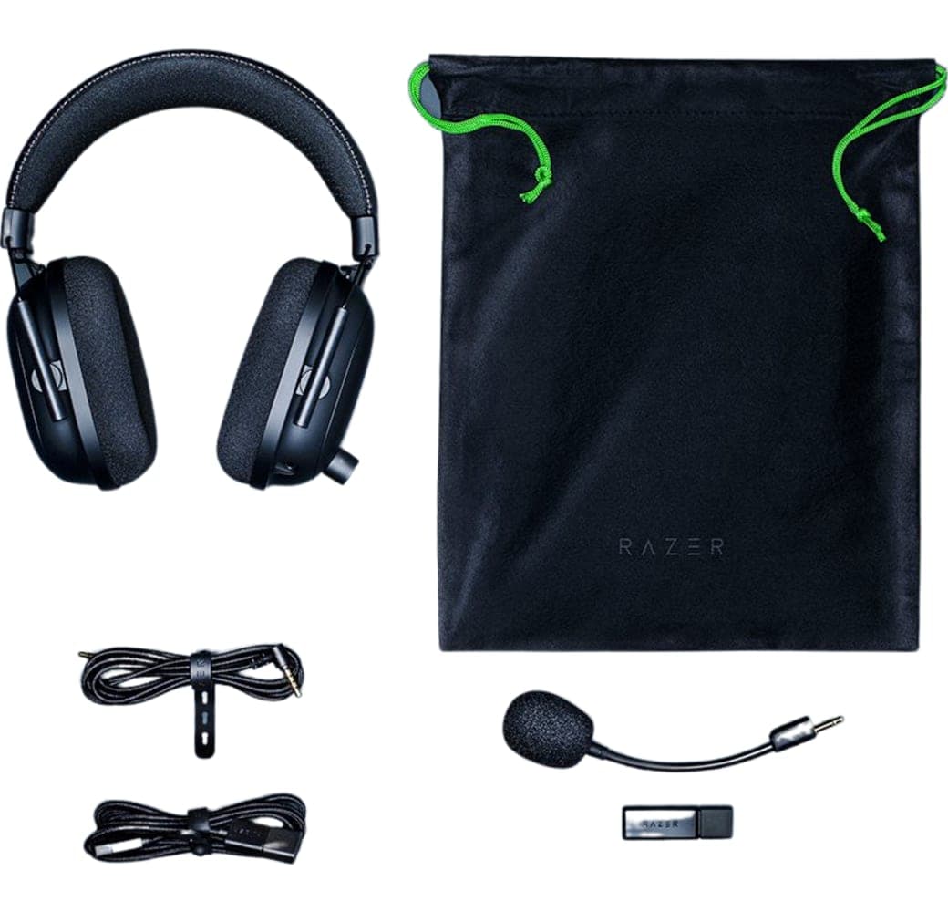 Black Razer Blackshark V2 Pro Over-ear Gaming Headphones.4