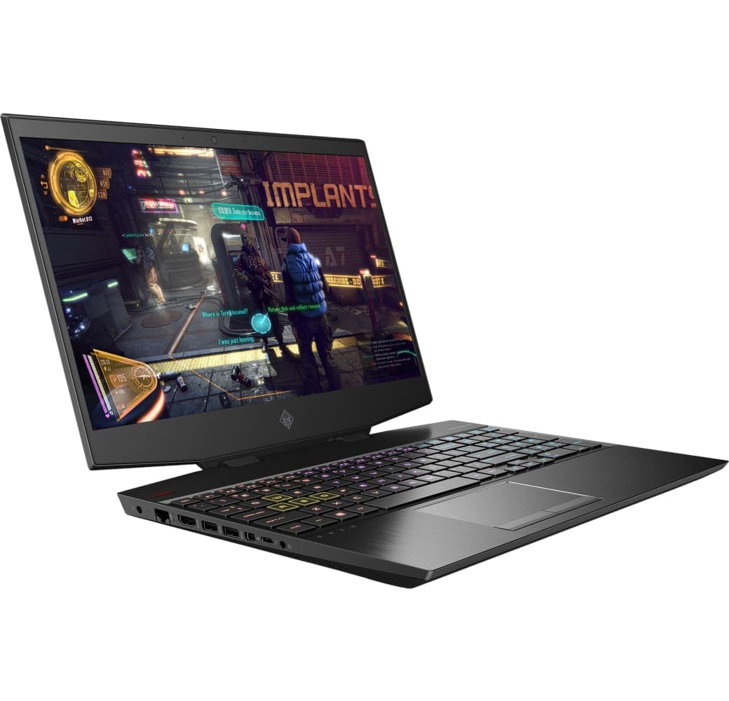 Black HP Omen 15-dh1096ng Gaming Laptop - Intel® Core™ i9-10885H - 32GB - 512GB SSD + 1TB HDD - NVIDIA® GeForce® RTX™ 2080 Super Max-Q (8GB GDDR6).3