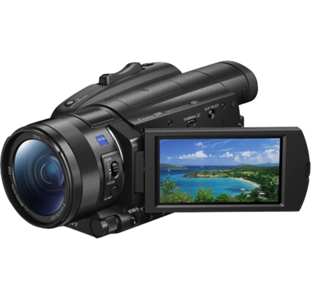 Negro Sony FDR-AX700 Camcorder.4