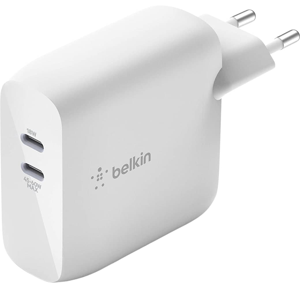 Weiß Belkin Boostcharge GaN power supply.1
