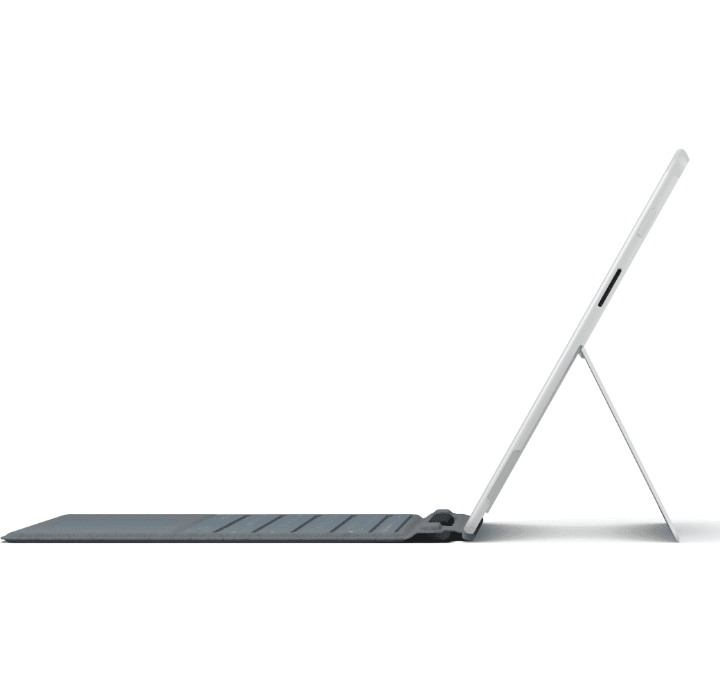 Platinum Microsoft Tablet, Surface Pro X Convertible with Keyboard and Pen (Bundle) - LTE - Windows - 256GB.5