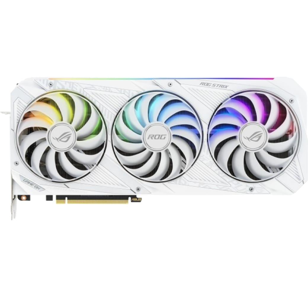 White Asus ROG -STRIX-RTX3090-O24G-WHITE Graphics Card.1