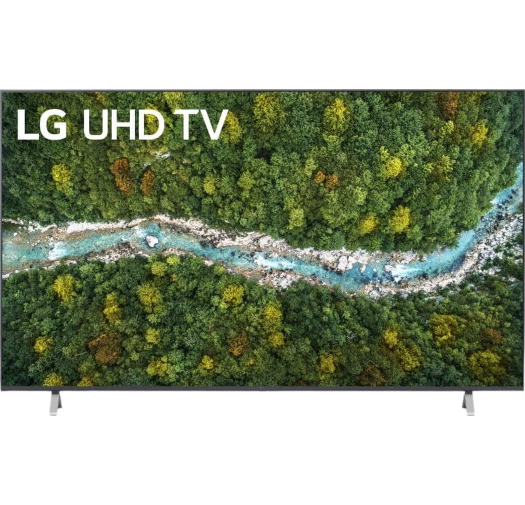 Black LG TV 55" UP7700 UHD 4K.1