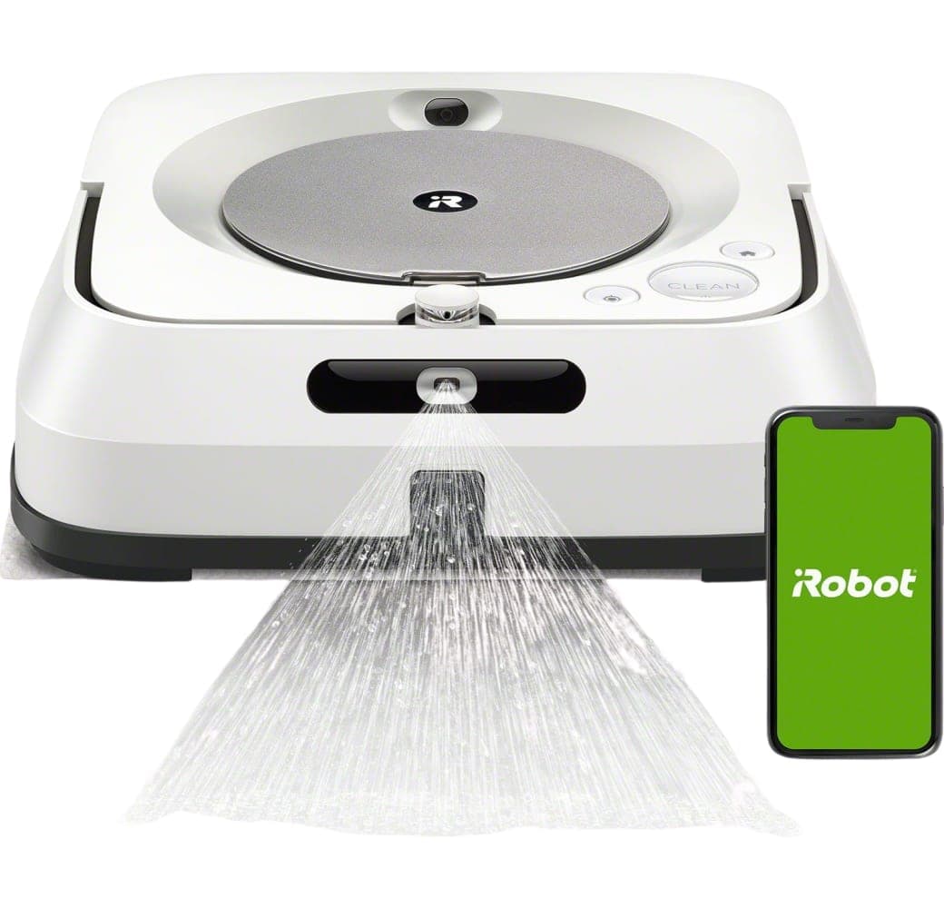 White iRobot Braava jet m6 Mopping Robot.1