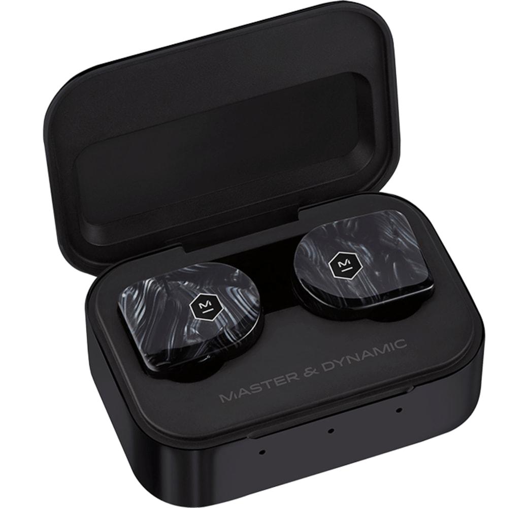 Black Quartz / Stainless steel Master & dynamic MW07 Plus Noise-cancelling In-ear Bluetooth Headphones.1