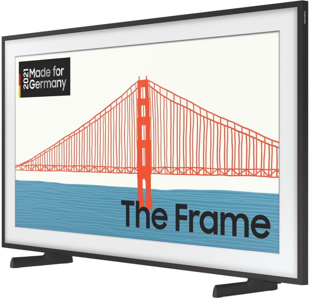 Black Samsung TV The Frame 55" GQ55LS03AAU QLED 4K UHD.2