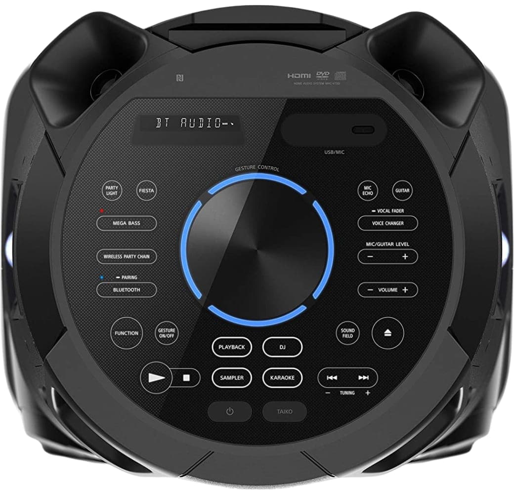 Black Sony MHC-V73D Partybox Party Bluetooth Speaker.4