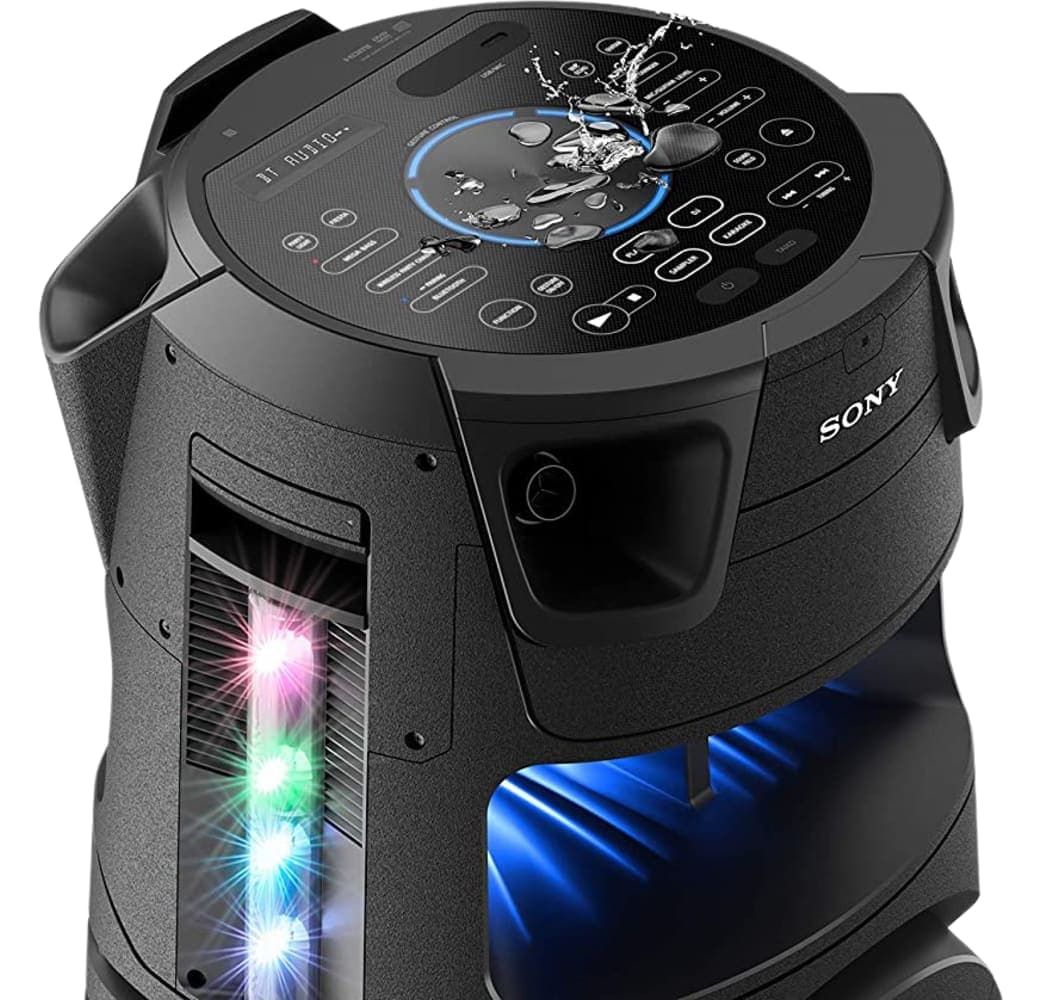 Black Sony MHC-V73D Partybox Party Bluetooth Speaker.5