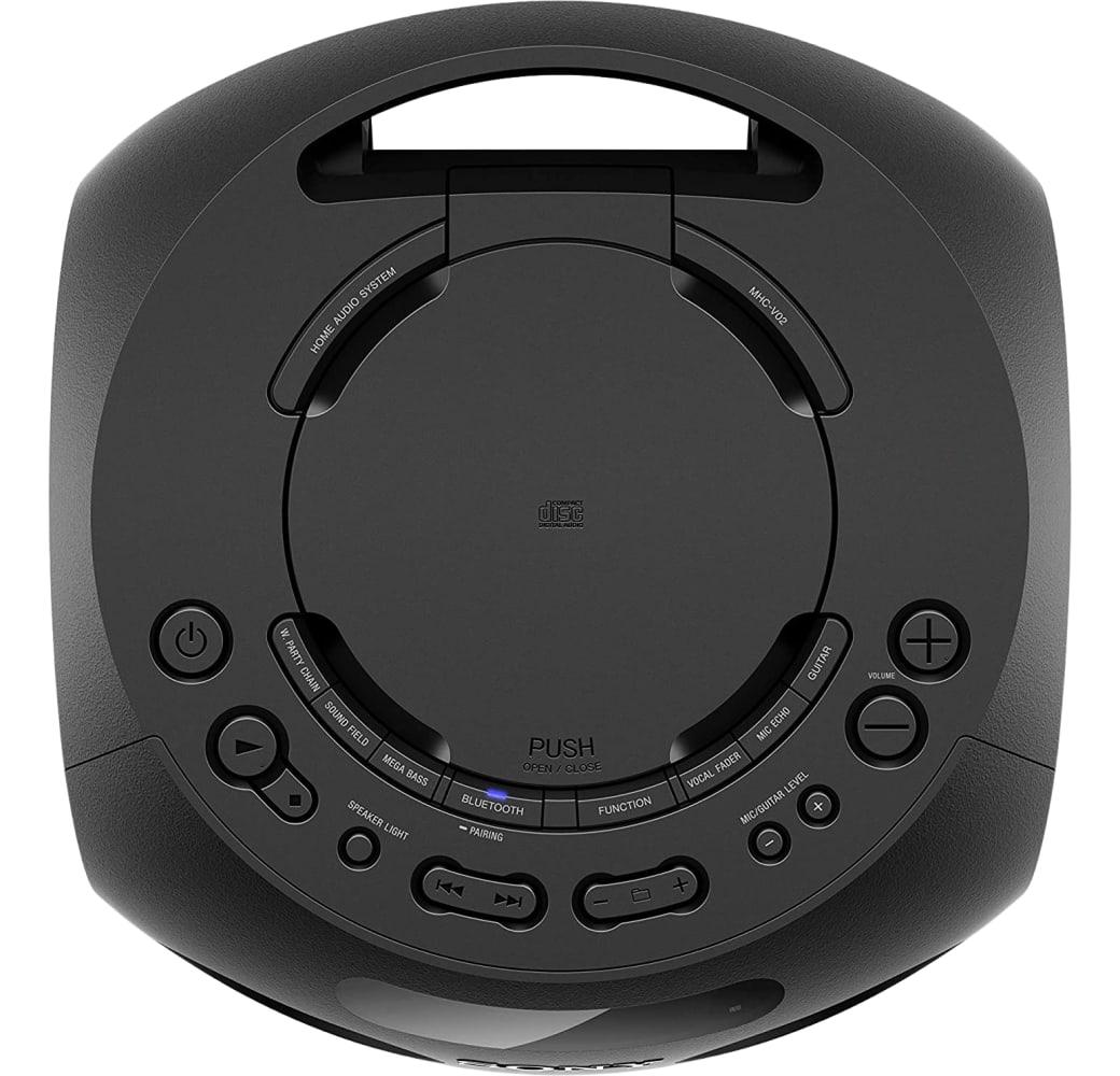 Black Sony MHC-V02 Partybox Party Bluetooth Speaker.4