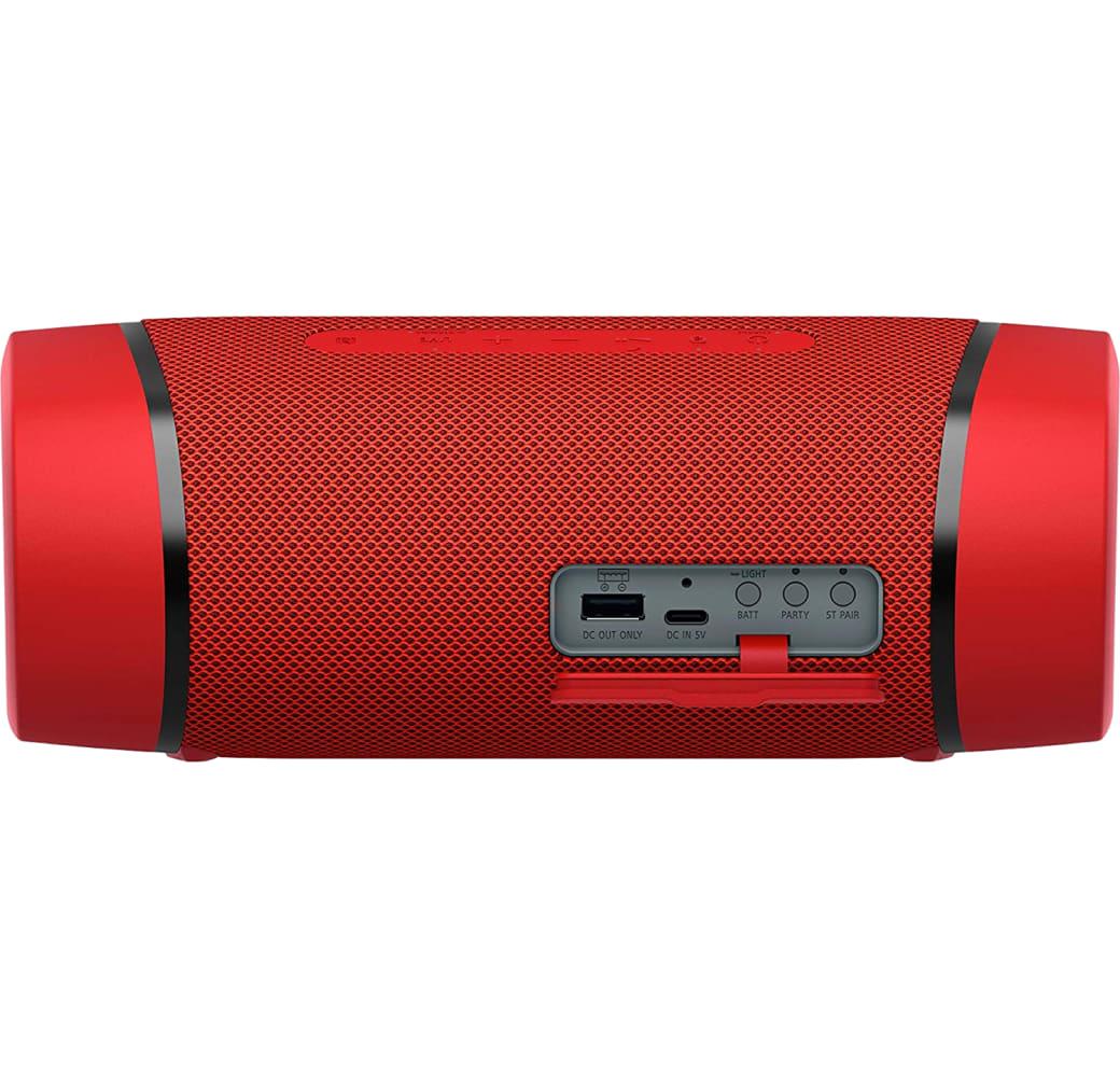 Red Sony SRS-XB33 Portable Speaker.4